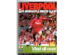 Liverpool Vs Newcastle United 06.03.2002 Official Magazine