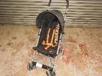 Mamu Black and Orange Pushchair,  Here you are buying a....